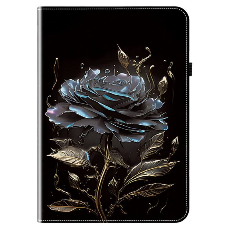 Elegant beschermhoesje voor Samsung Galaxy Tab S10 FE Plus Roze Zwart