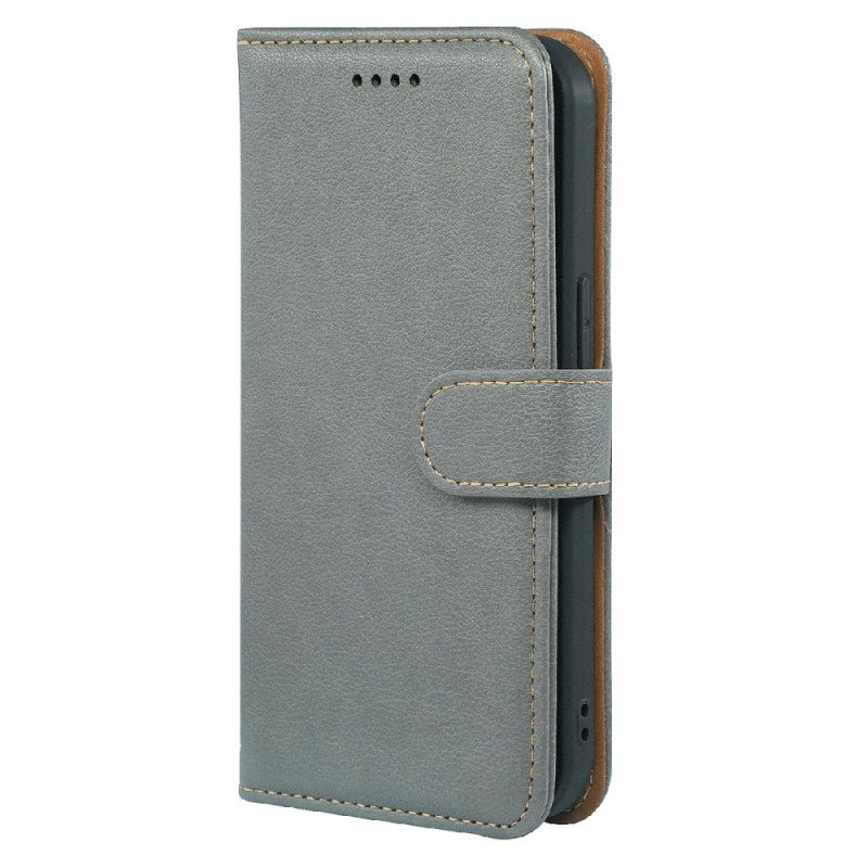 Hoesje Poco M7 Pro 5G Lederen Effect RFID-bescherming