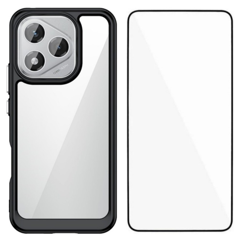 Honor 400 Lite versterkte behuizing met gehard glas screenprotector
