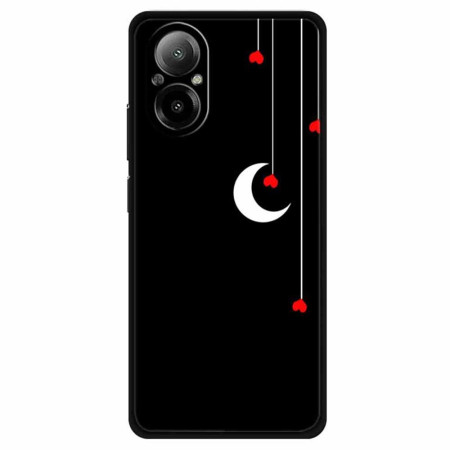 Case Realme C67 Harten en Maan