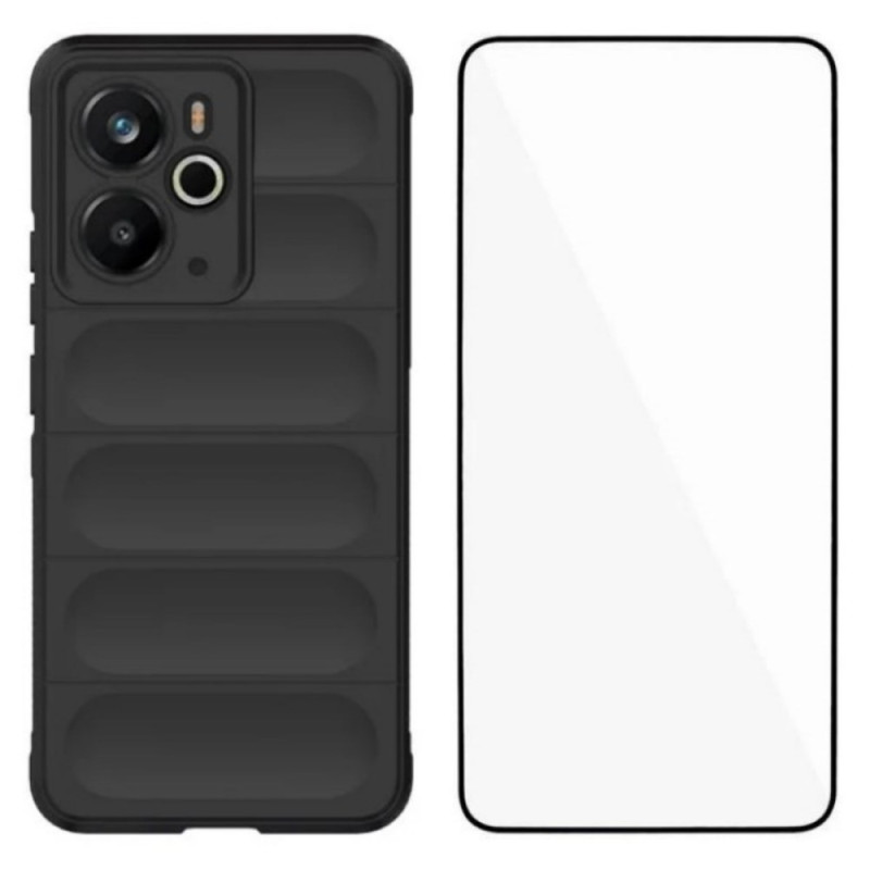 Realme 14 5G antislip behuizing met screenprotector