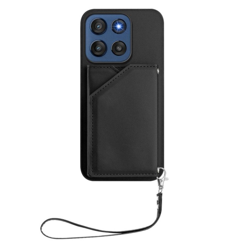 Cover Motorola Edge 60 Stylus Kaarthouder en sleutelkoord