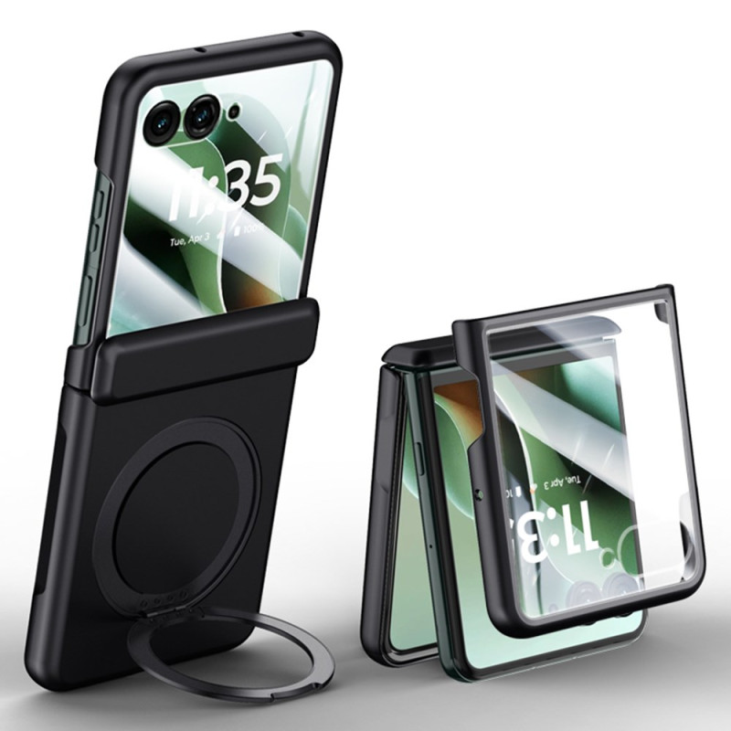 Motorola Razr 60 Ultra Hoesje Schermbeschermer en Voet