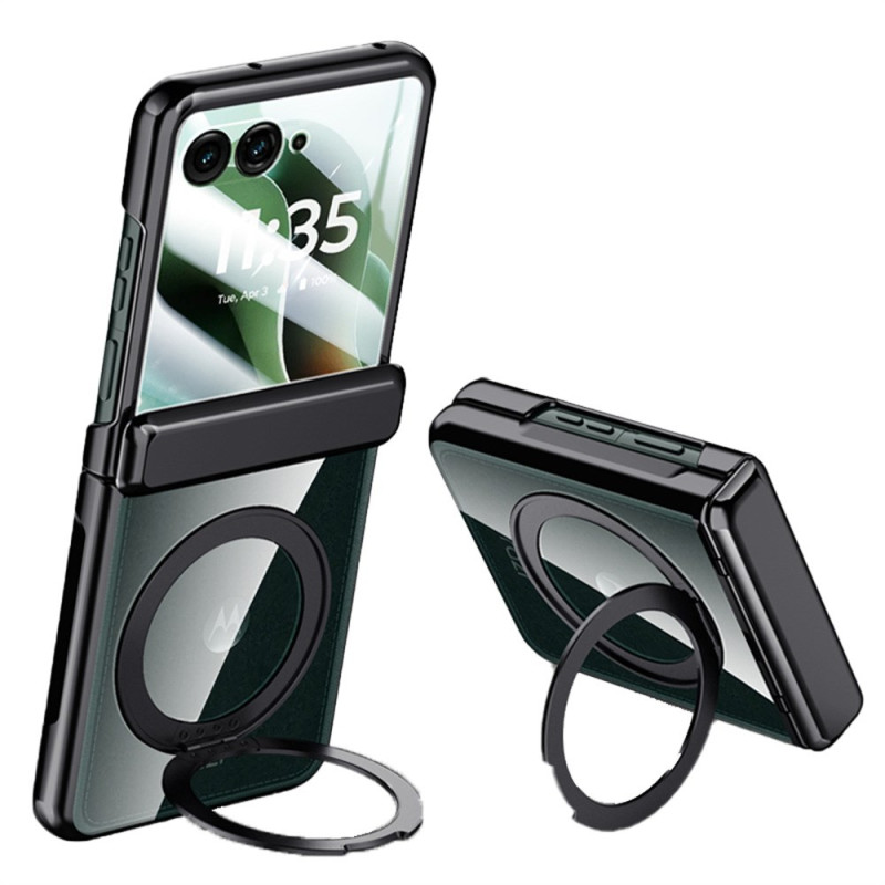 Motorola Razr 60 Ultra 5G Hoesje Steunring en Schermbeschermer Arrère
