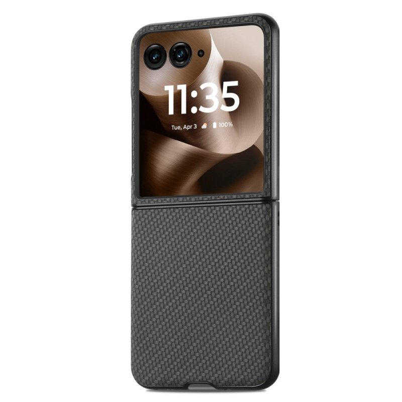 Motorola Razr 60 Ultra Hybride Hoesje met Koolstofvezel
