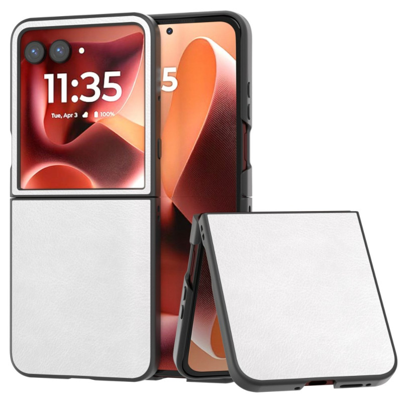 Hoes Motorola Razr 60 Ultra Textuur Lychee