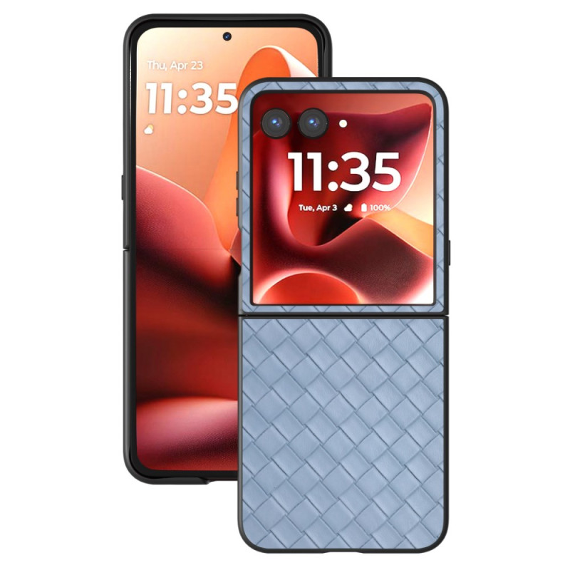 Hoesje Motorola Razr 60 Ultra Textuur Geweven