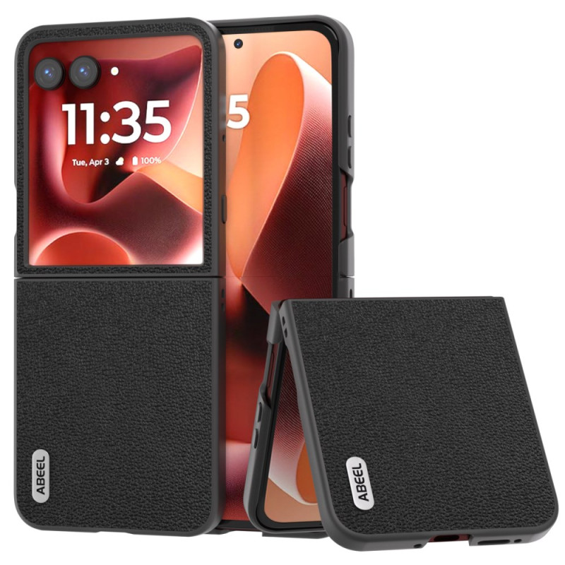 Cover Motorola Razr 60 Ultra Echt Leer ABEEL