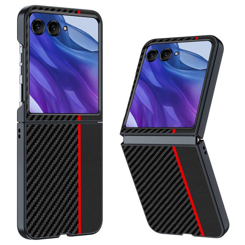 Motorola Razr 60 Ultra Koolstofvezel Hoesje