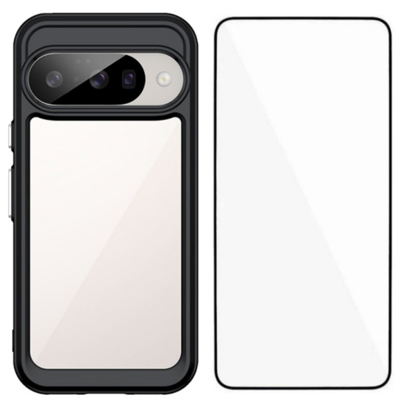 Google Pixel 10 Hybride Hoesje met Schermbeschermer