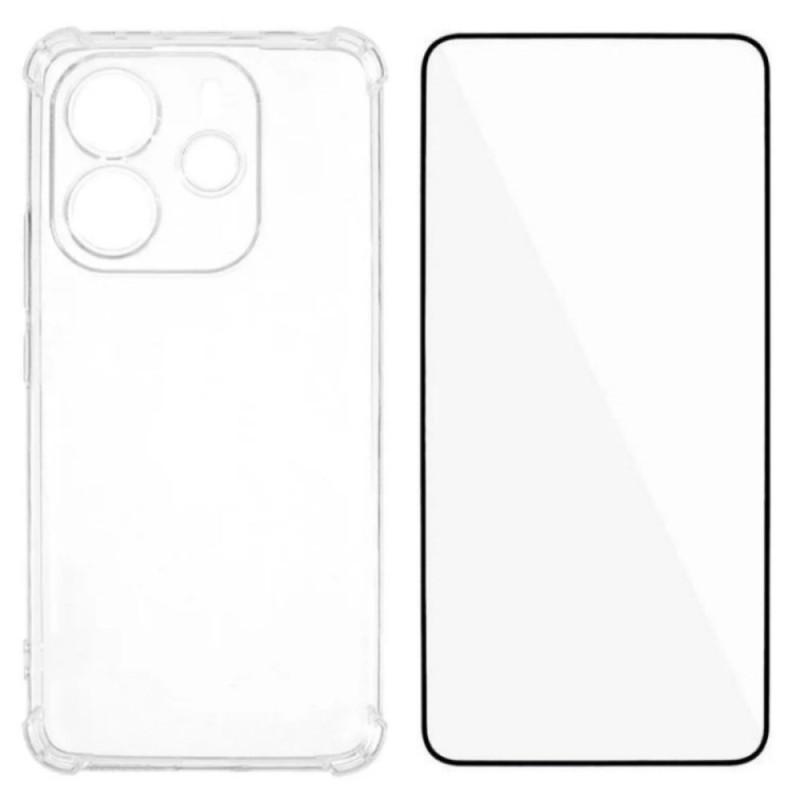 Xiaomi Redmi Note 14 4G Versterkt Geval met Schermbeschermer WANLONFENG