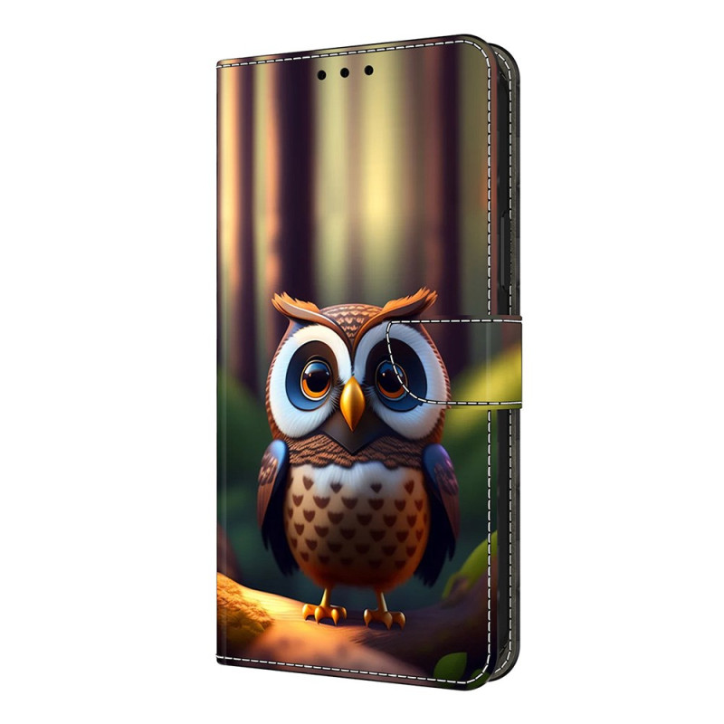 Xiaomi Redmi Note 14 Pro 4G Hoesje Uil Bruin