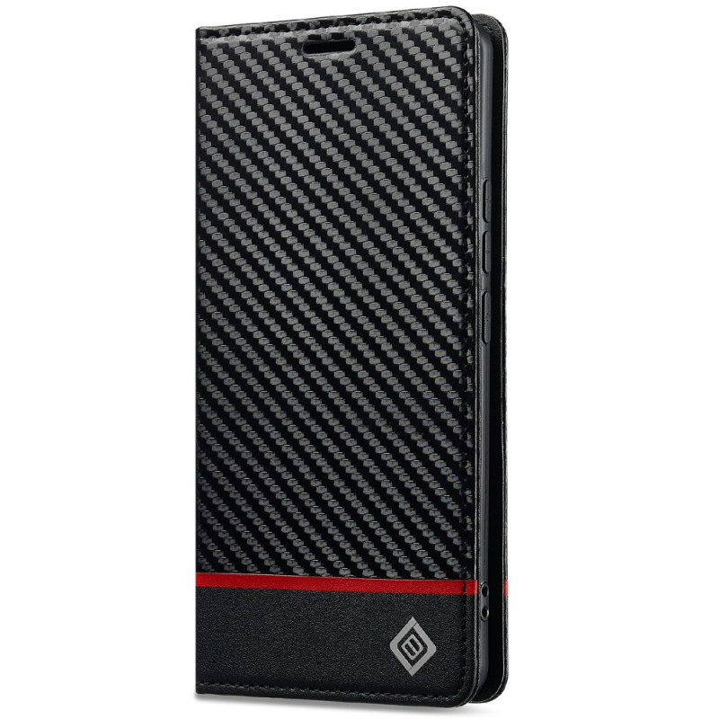 Flip cover Xiaomi Redmi Note 14 Pro 4G Textuur Koolstofvezel