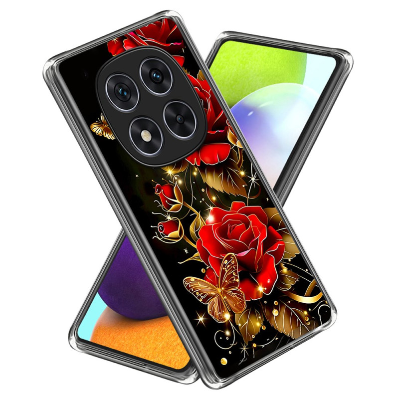 Xiaomi Redmi Note 14 Pro 4G Hoesje Vlinders en Rozen