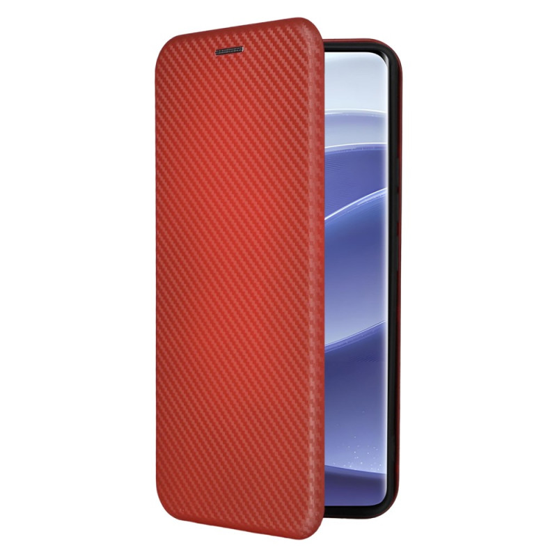 Flip cover Xiaomi Redmi Note 14 Pro 4G Koolstofvezel