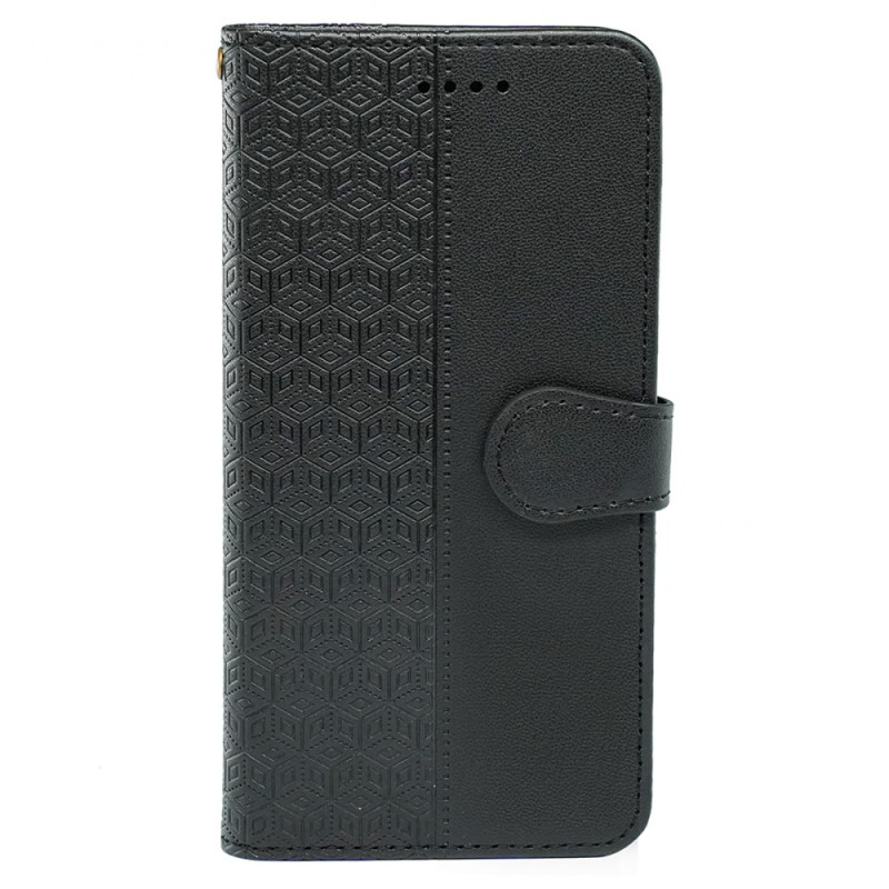 Hoesje Xiaomi Redmi Note 14 Pro 4G Frieze Cubes en riempje