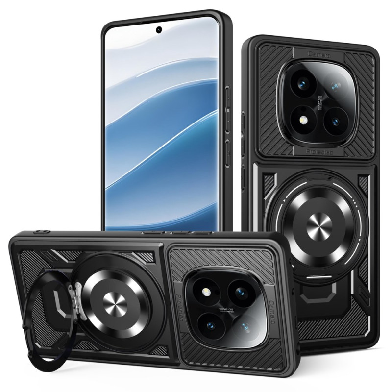 Xiaomi Redmi Note 14 Pro 4G magnetisch hoesje 360° roterende standaard