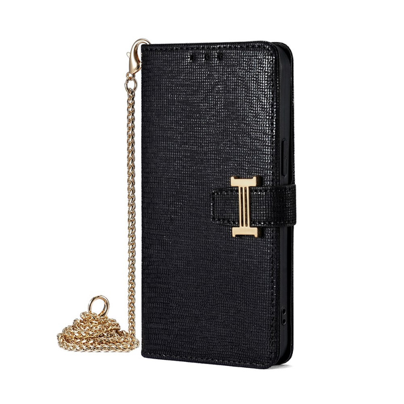 Oppo A5 Pro 5G / 4G Gouden Ketting Hoesje