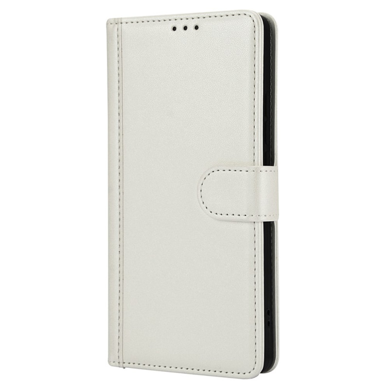Oppo A60 4G Klassiek Leren Hoesje
