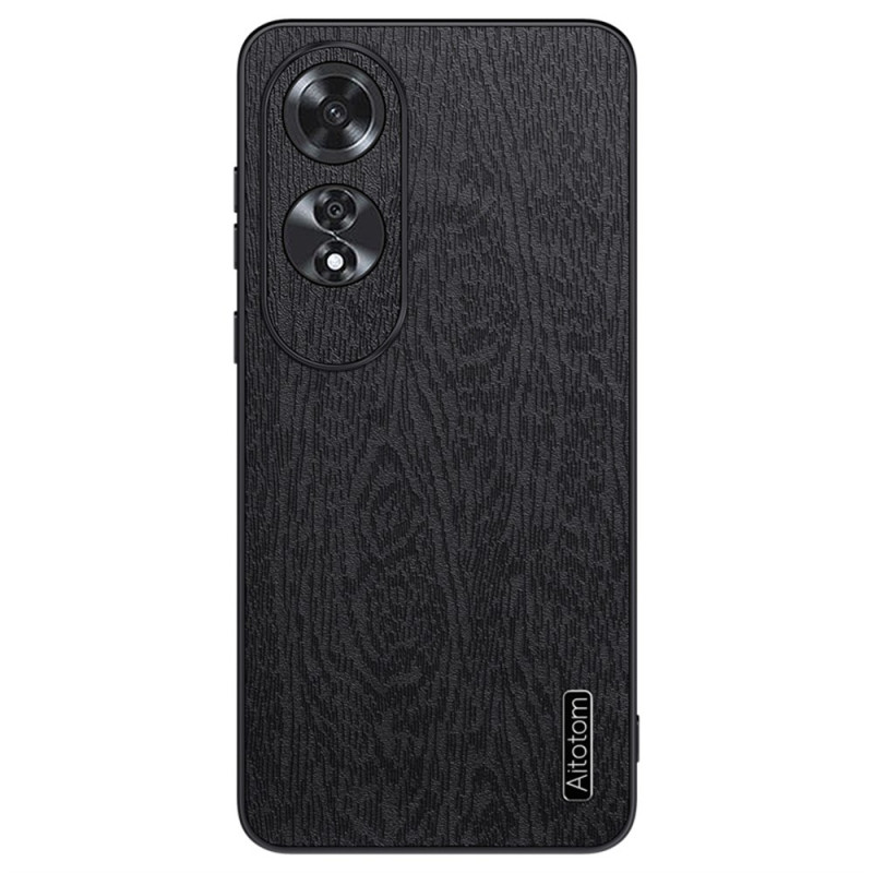 Oppo A60 4G Hout Effect Hoesje