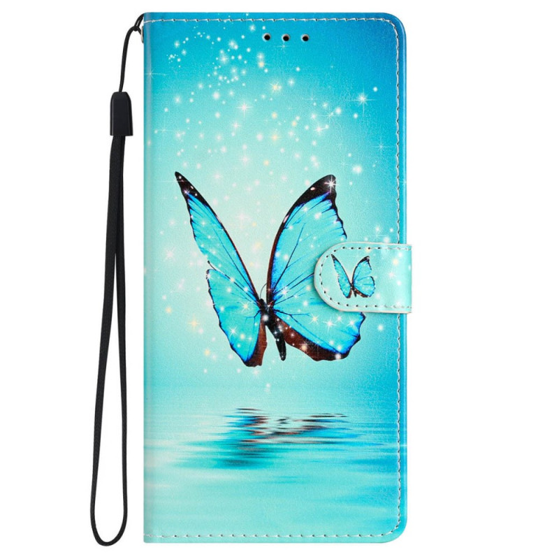 Hoesje Oppo A60 4G Vlinder Blauw