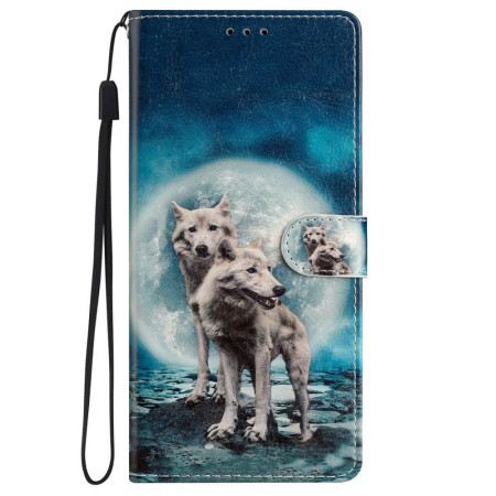 Oppo A60 4G Twee Wolven Hoesje