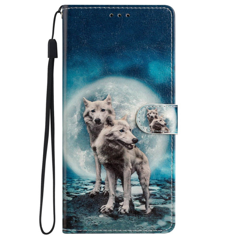 Oppo A60 4G Twee Wolven Hoesje