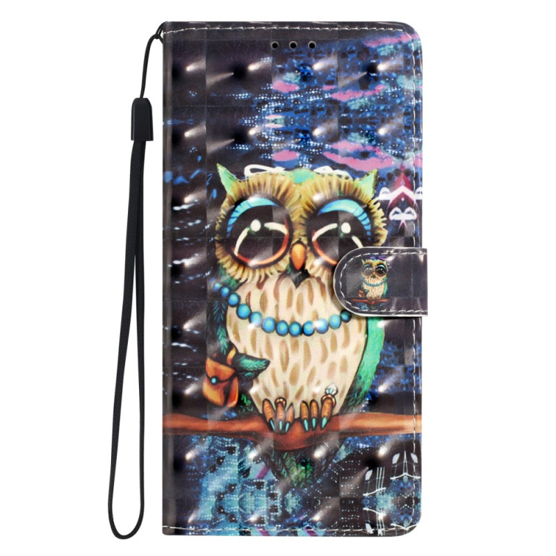 Oppo A60 4G 3D Hoesje voor uil