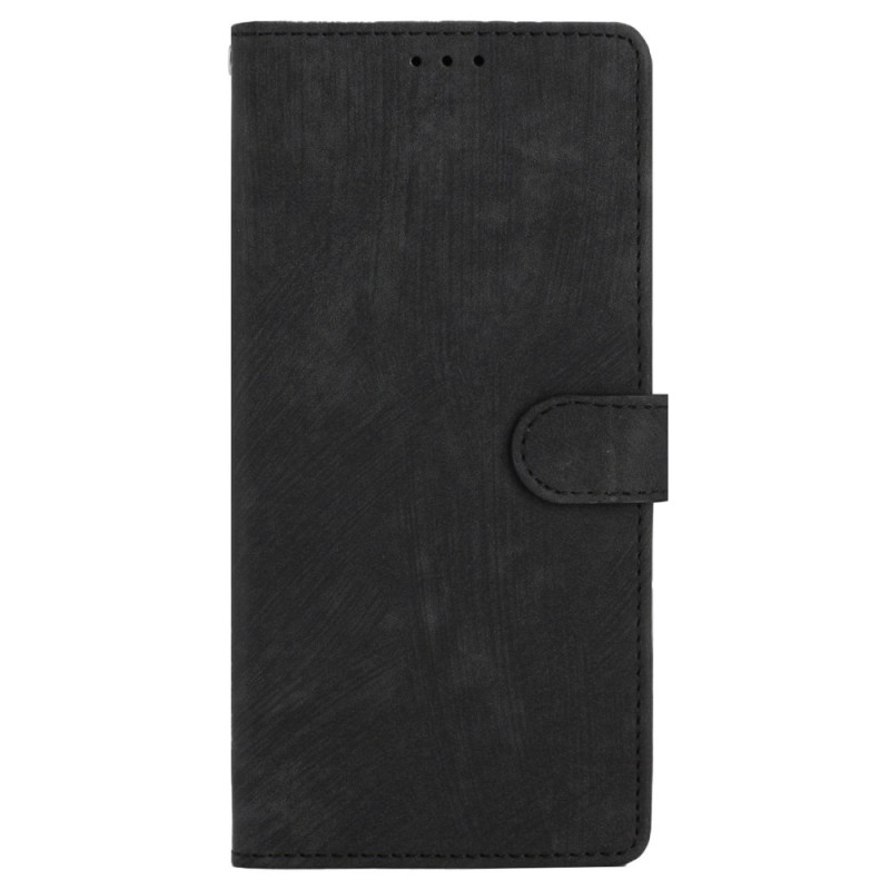 Oppo A60 4G hoesje met suède-effect en bandje
