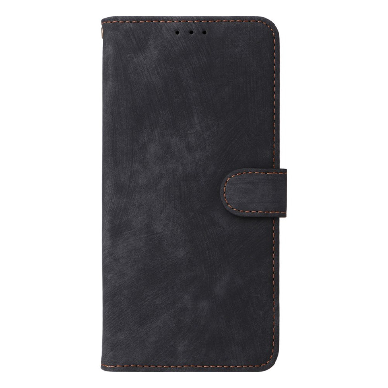 Oppo A80 5G hoesje met suède-effect en bandje