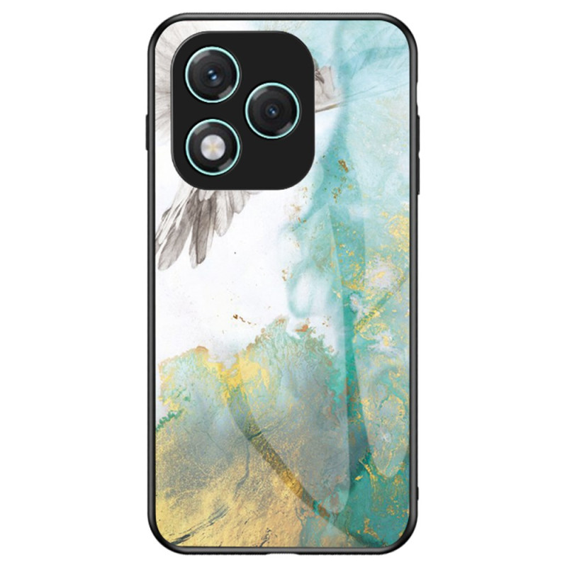 Honor 400 Lite Marmeren Geval van Gehard Glas