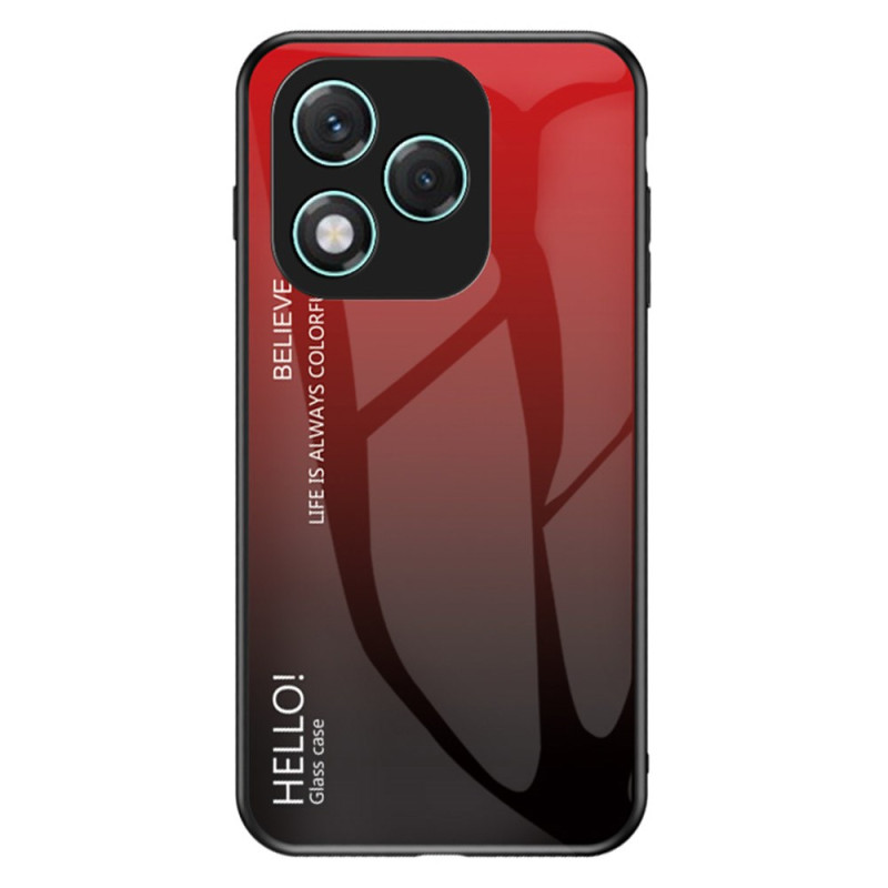 Honor 400 Lite Geval van gehard glas Hallo