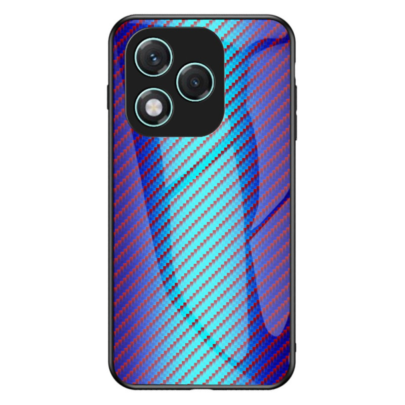 Honor 400 Lite Geval van gehard glas met koolstofvezel
