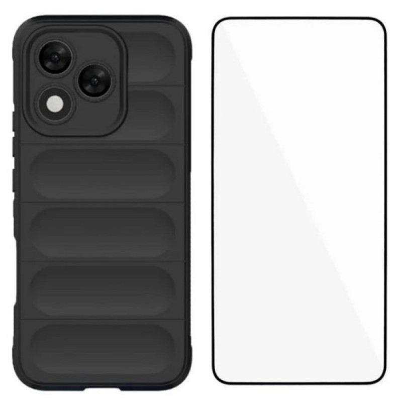 Honor 400 Lite antislipbehuizing met gehard glazen screenprotector