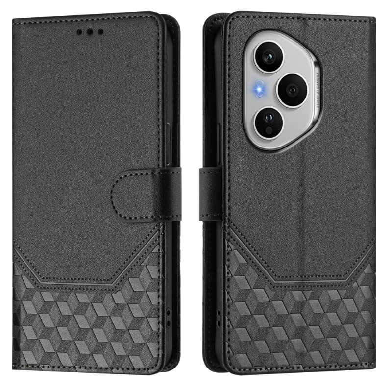 Honor 400 Pro hoesje RFID-bescherming Honingraatpatroon