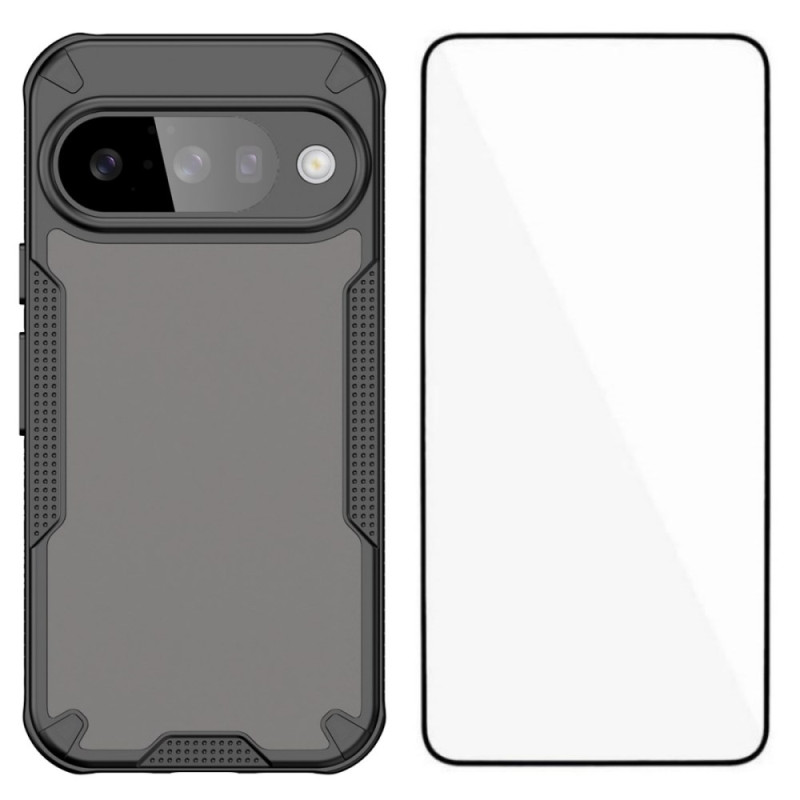 Google Pixel 10 Frosted Cover met gehard glazen screenprotector
