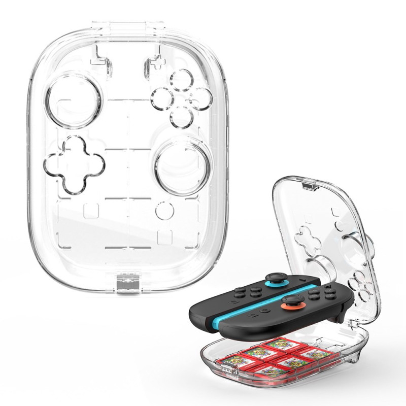 Beschermhoesje voor Nintendo Switch 2 Joy-Con Controllers Transparant