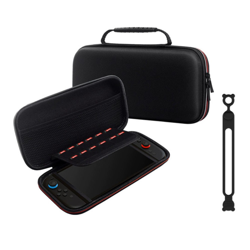 Nintendo Switch 2 Tas met Silicone Kabelband