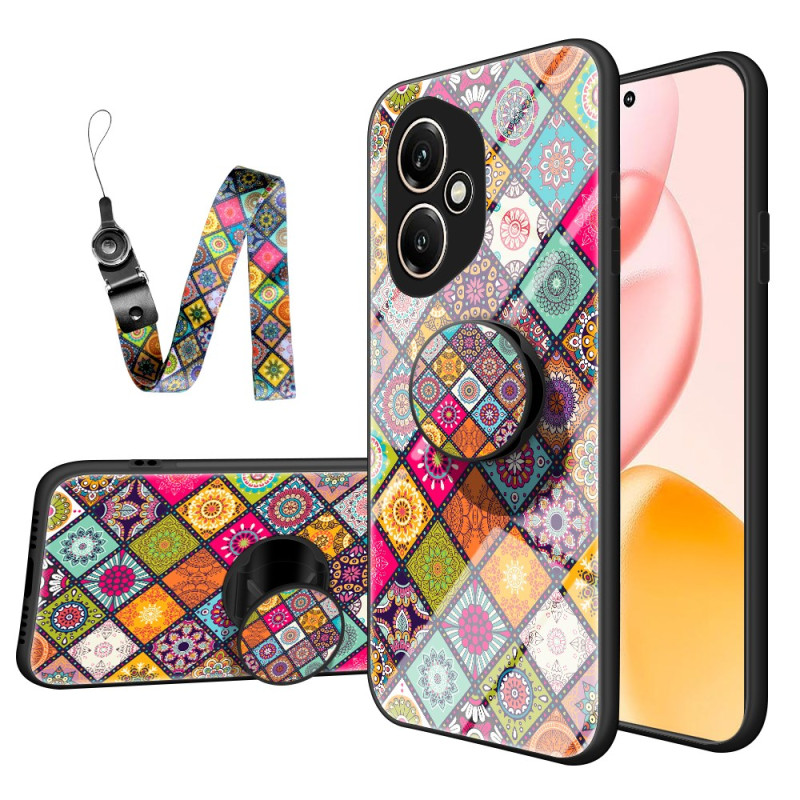 Honor 400 Gevalsteun van gehard glas en Patchwork-riem
