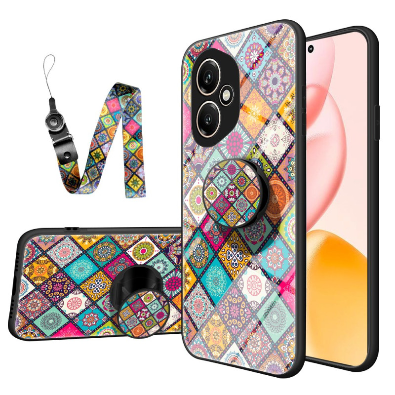 Honor 400 Gevalsteun van gehard glas en Patchwork-riem