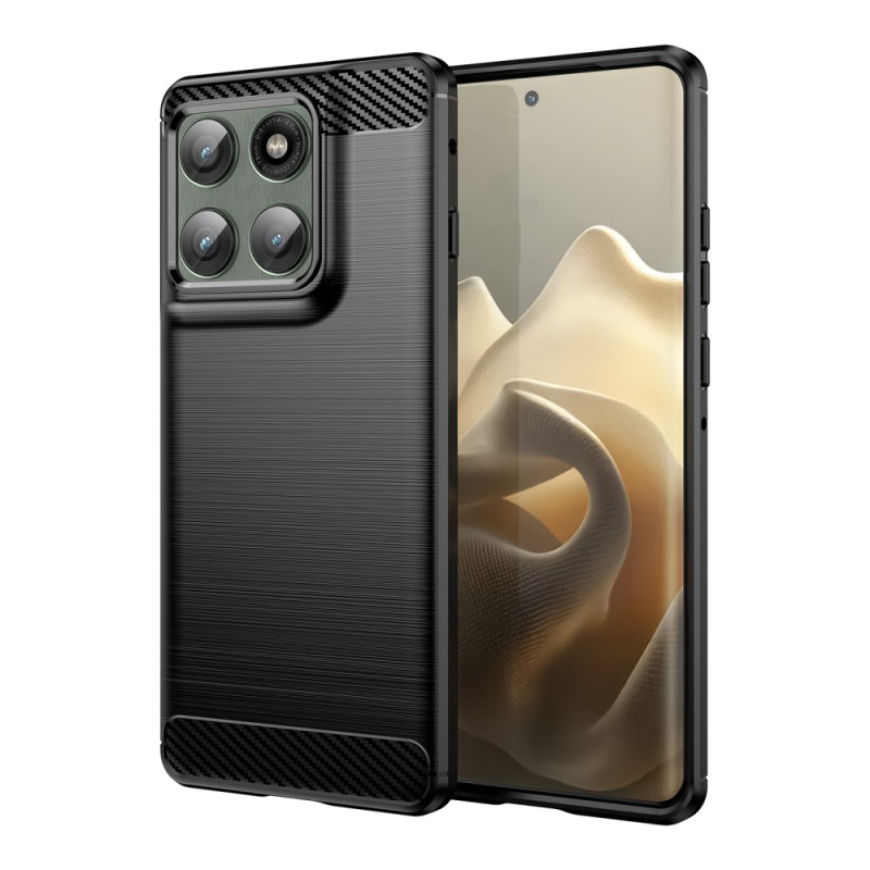 Motorola Edge 60 Pro Geborsteld Koolstofvezel Hoesje