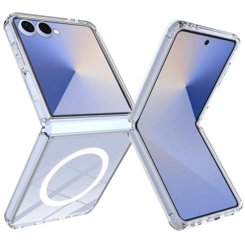 Samsung Galaxy Z Flip 7 Transparant MagSafe Compatibel Hoesje