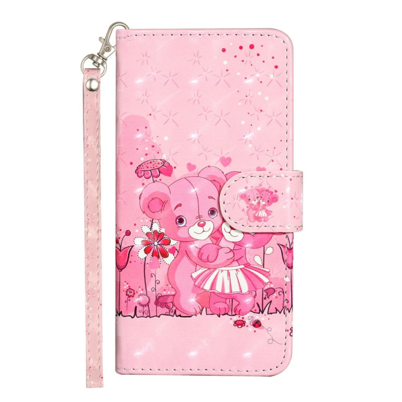 Honor 400 Lite sleutelkoord Bear Motif Case