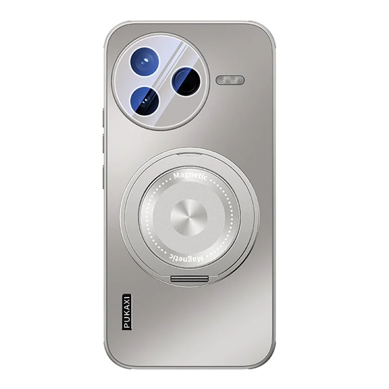 Coque Poco F7 Pro 5G Compatible MagSafe avec Anneau-Support Rotatif à 360°