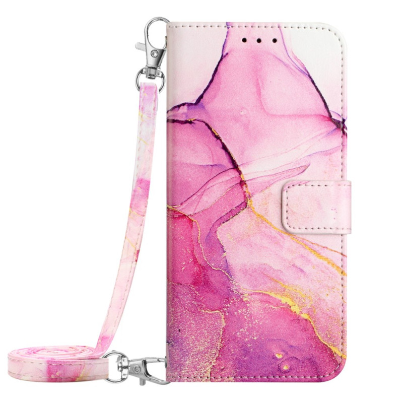 Samsung Galaxy Xcover 7 Schoudertas met marmereffect