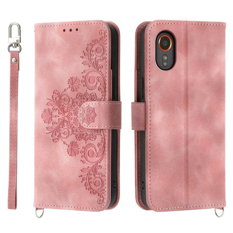 Samsung Galaxy Xcover 7 Kanthoesje met Koord
en Schouderband