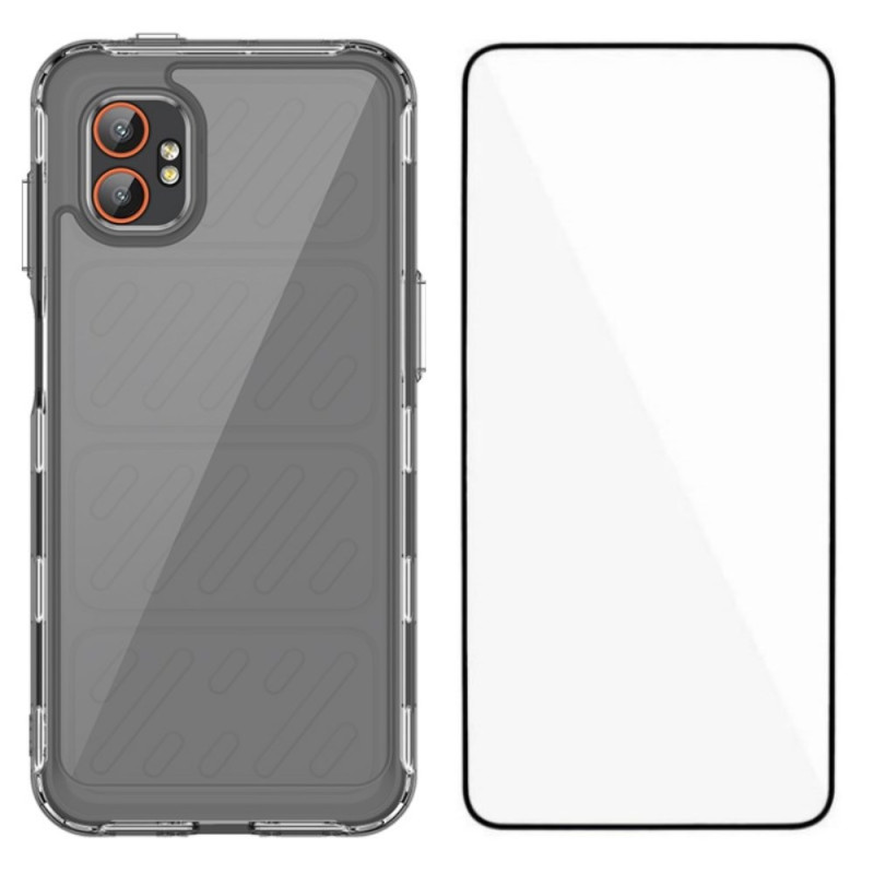Samsung Galaxy XCover 7 Pro Transparant Hoesje met Schermbeschermer