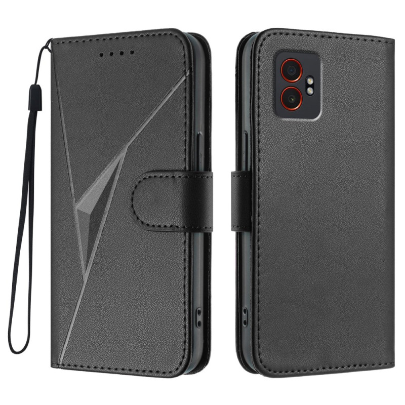 Samsung Galaxy XCover 7 Pro Etui Driehoekig Patroon