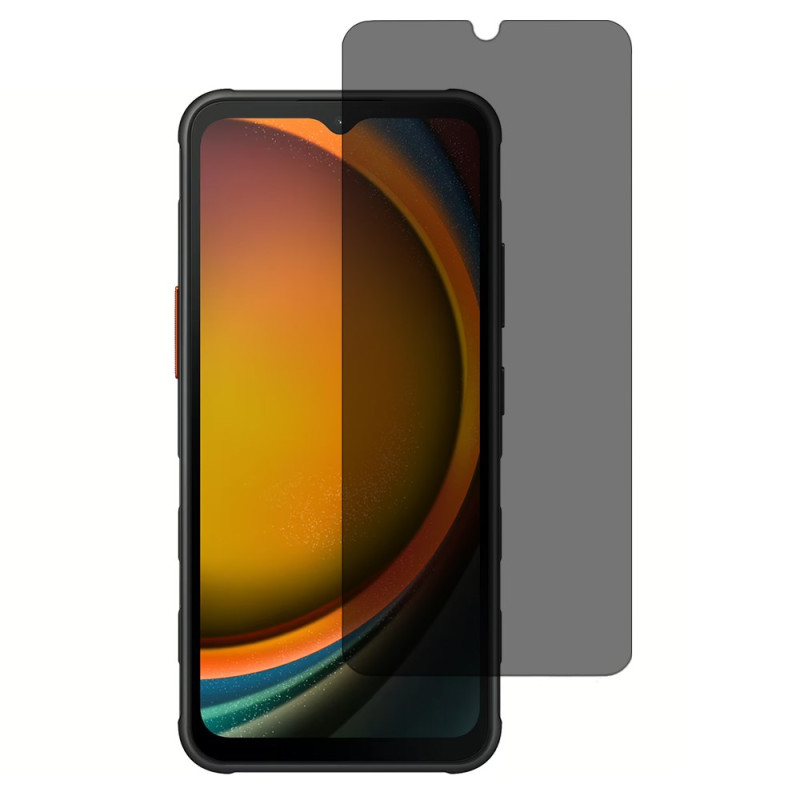 Samsung Galaxy XCover 7 Pro Spion Bestand Gehard Glas Beschermer