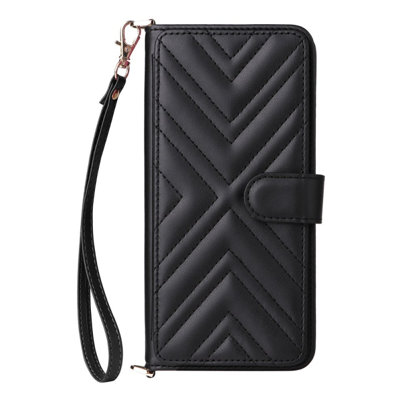 Samsung Galaxy XCover 7 Pro Gewatteerd Etui met Koord
 en Schouderband